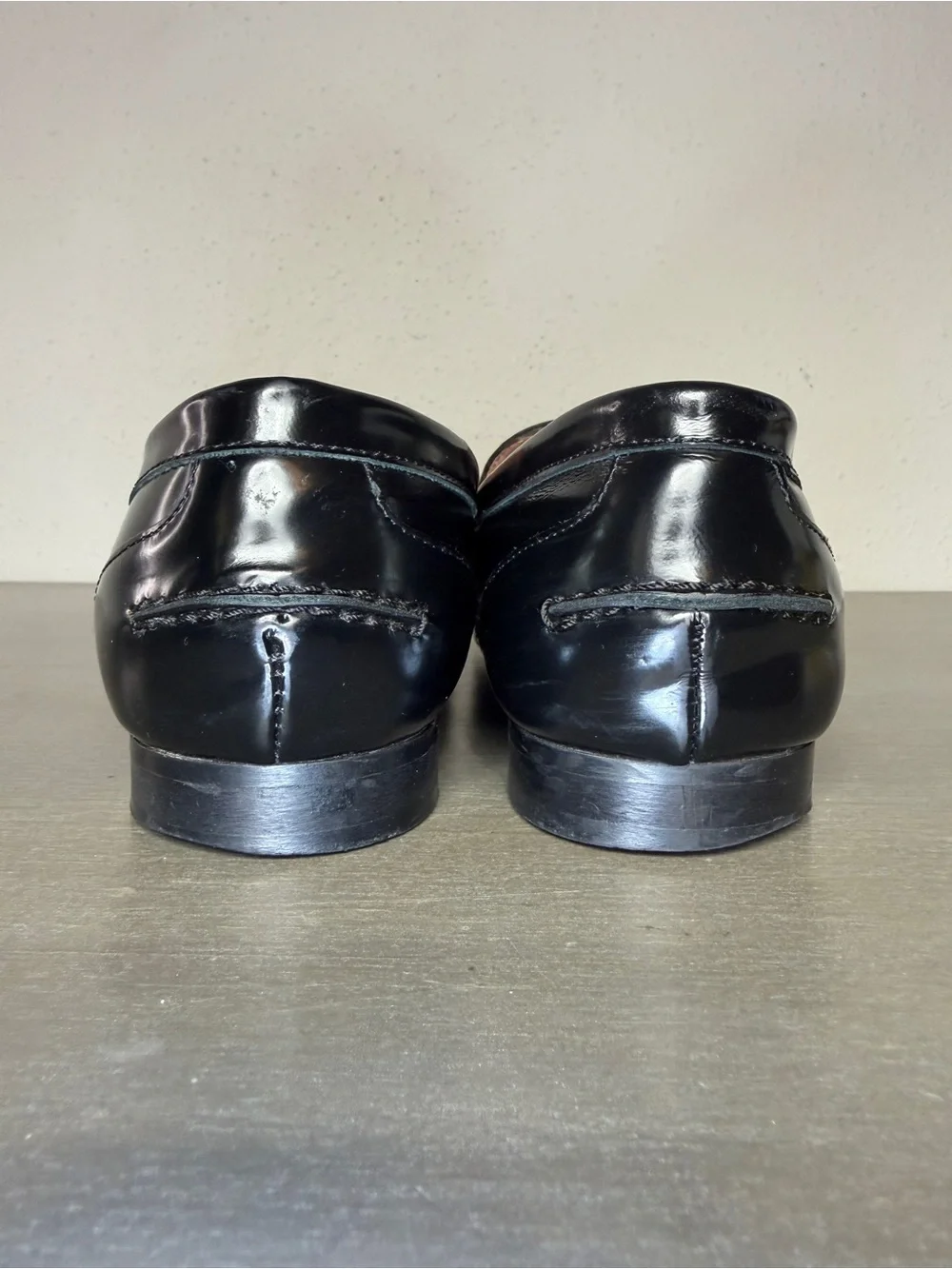 J.Crew Men's Italian Fine Leather Spazzolato Loafers Slip On Dress Shoes Size 12
